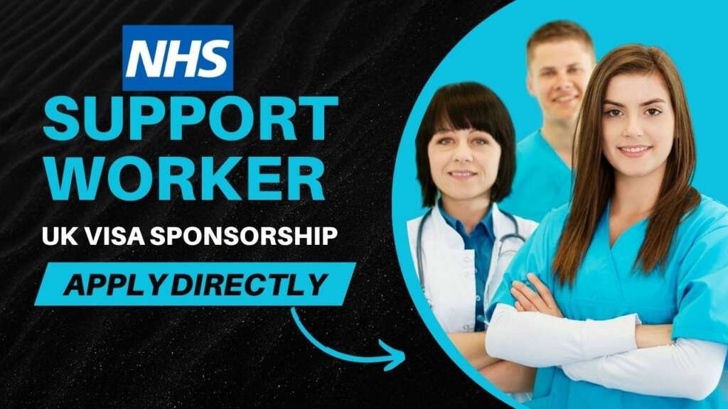 Support Worker Jobs in the UK with Visa Sponsorship